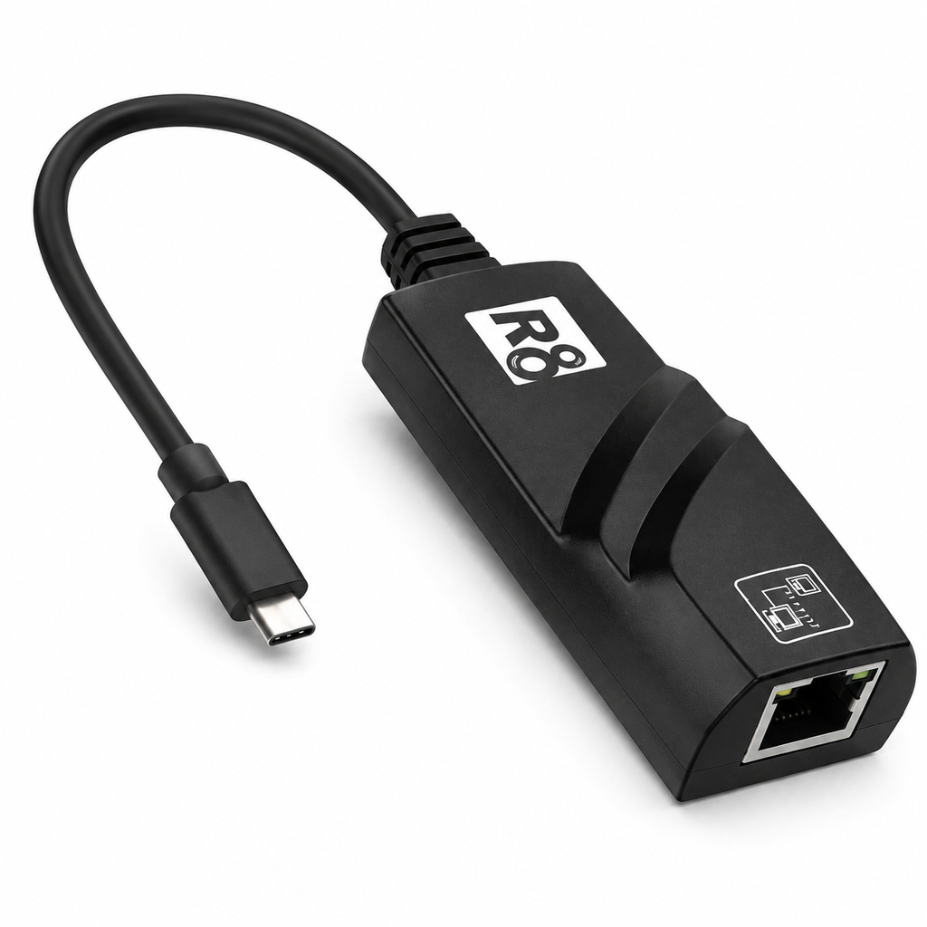 ADAPTADOR ETHERNET TIPO C 10/100/1000MBPS, R8.