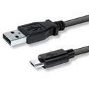 CABLE USB AM TO MICRO USB&Lightning VCOM