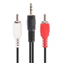CABLE 3.5ST/ 2RCA 10 PIES VCOM