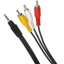 CABLE 3.5 TO 3RCA VCOM