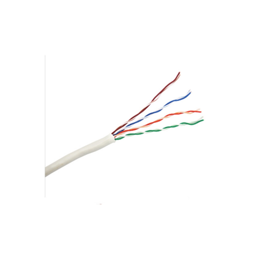 CABLE UTP CAT6E 1000 FT 4PAIR, 100% COOPER ,PASS FLUKE VCOM