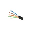 CABLE UTP NEGRO EXTERIOR CAT 5E 4 PAIRS 0.5MM CCA ,