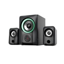 BOCINA F590X ALTAVOZ MULTIMEDIA 2.1 , SUBWOOFER DE MADERA, USB, AUX, FM, BLT, PANTALLA LED, F&D.