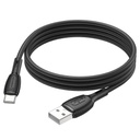 CABLE DE DATOS DE CARGA DE SILICONA BX86 ADVANTAGE PARA TIPO-C, BOROFONE.