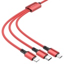 CABLE DE CARGA 3 EN 1 BX72 (IP+TIPO-C+MICRO), BOROFONE.