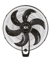 ABANICO DE PARED 18" , 3 VELOCIDADES, 110V/60HZ, 1.5 M*0,5, COBRE,NEGRO+BLANCO,KOOL