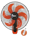 ABANICO DE PARED 18",CONTROL REMOTO110V/60HZ, 3 VELOCIDADES,COBRE, COLOR NARANJA+NEGRO,KOOL.